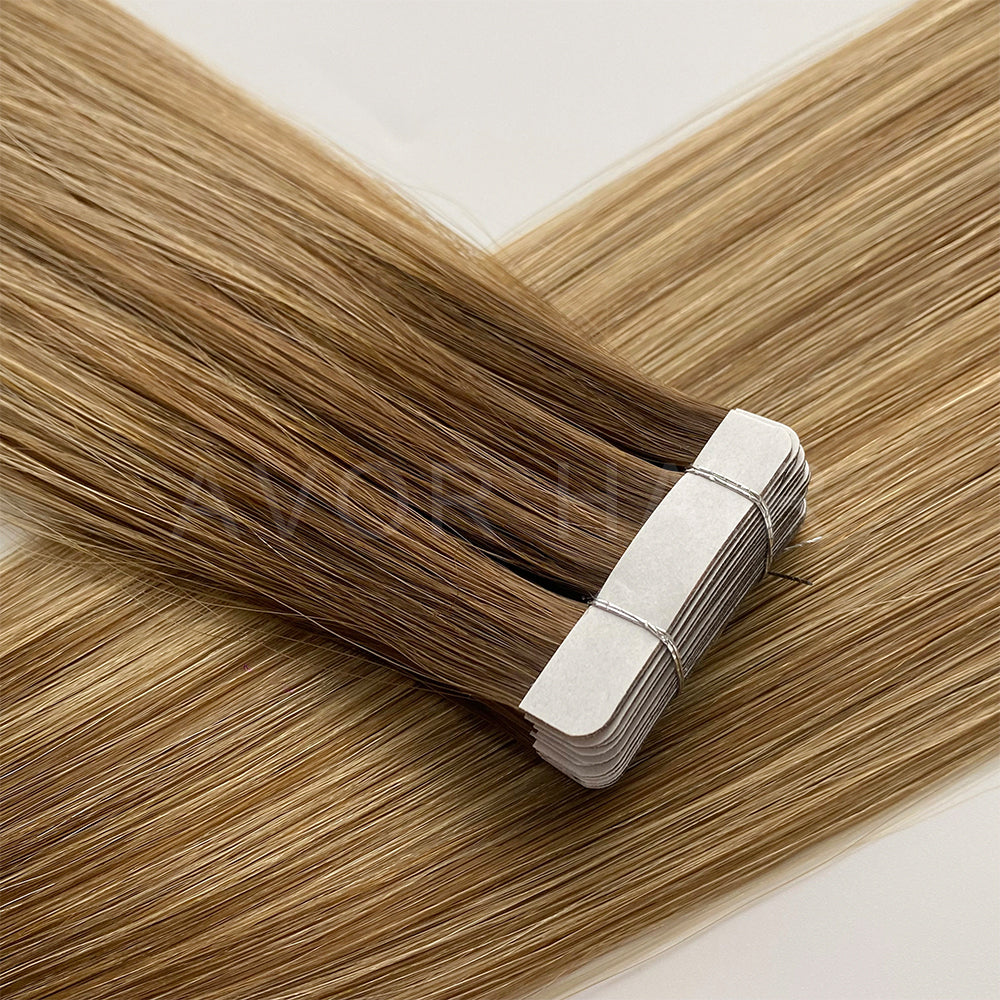 Tape-In Hair #Sweet Blonde Transition Color Hair