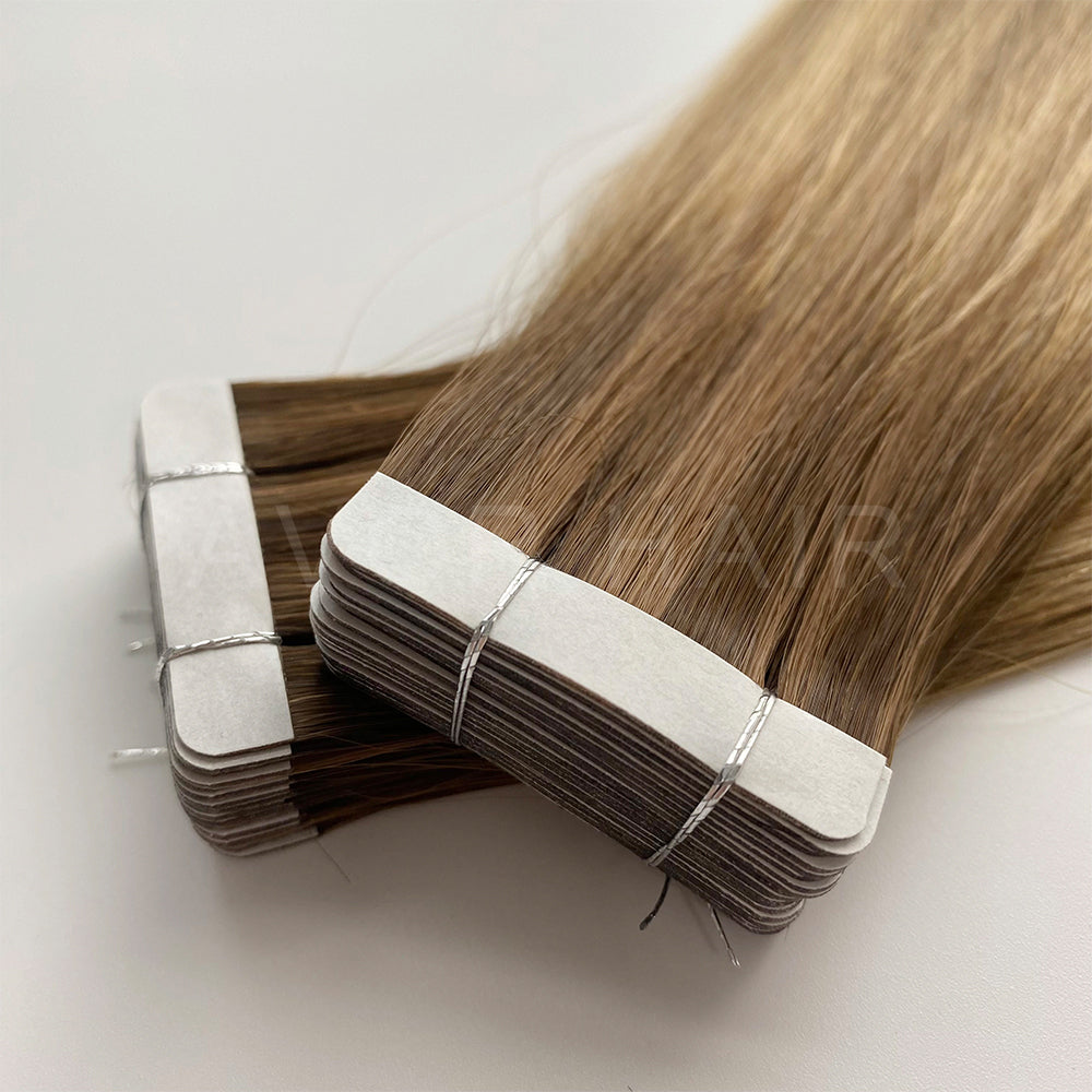 Tape-In Hair #Sweet Blonde Transition Color Hair