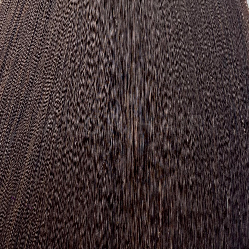 Tape-In Hair #Deep Black Brown Color Hair
