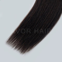 Tape-In Hair #Deep Black Brown Color Hair