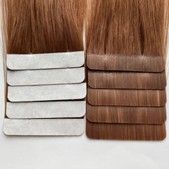 Tape-In Hair #Warm Strawberry Light Blonde Color Hair