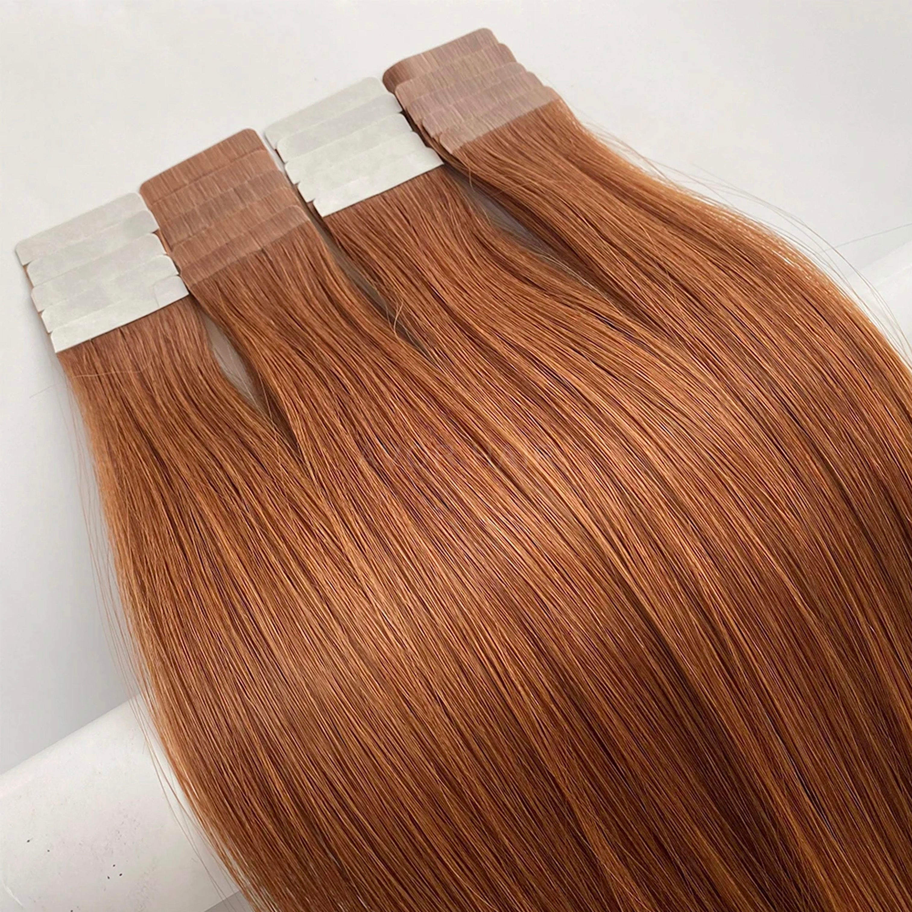 Tape-In Hair #Warm Strawberry Light Blonde Color Hair