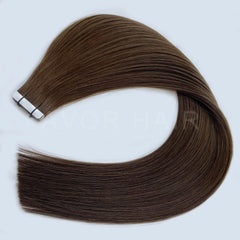 Tape-In Hair #True Dark Brown Color Hair