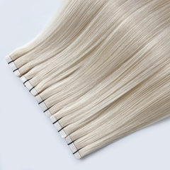 Tape-In Hair #Natural Light Blonde Color Hair