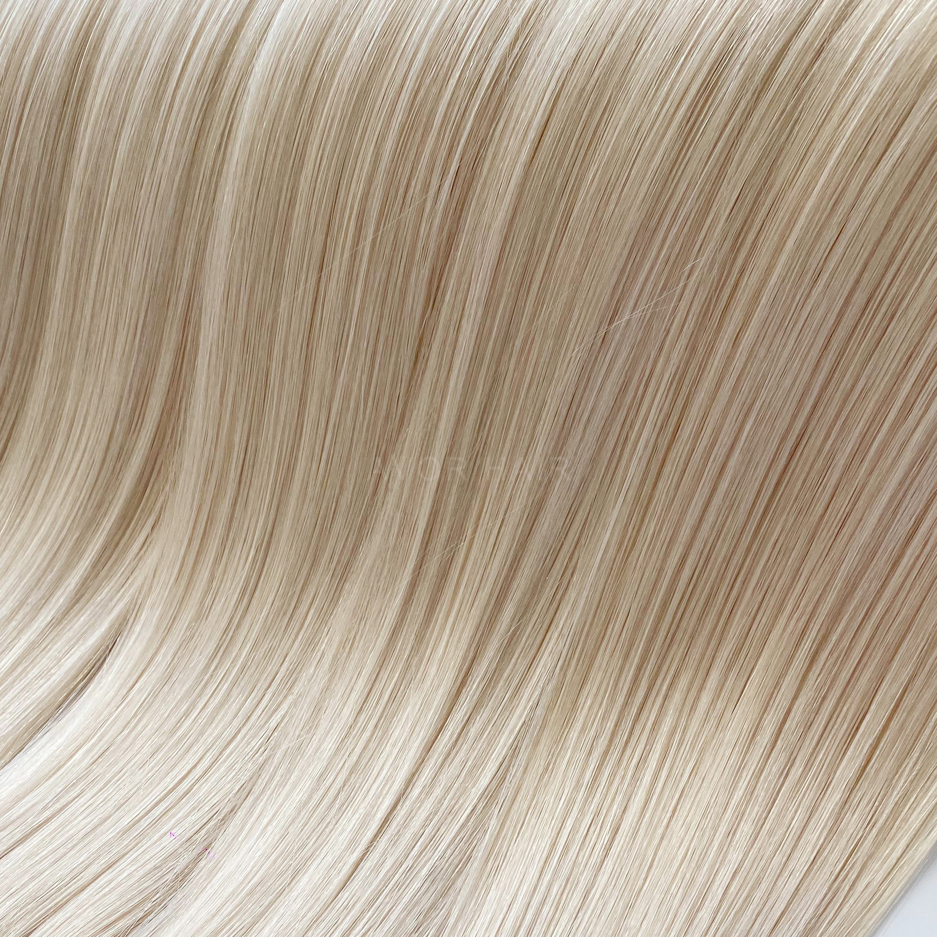 Tape-In Hair #Natural Light Blonde Color Hair