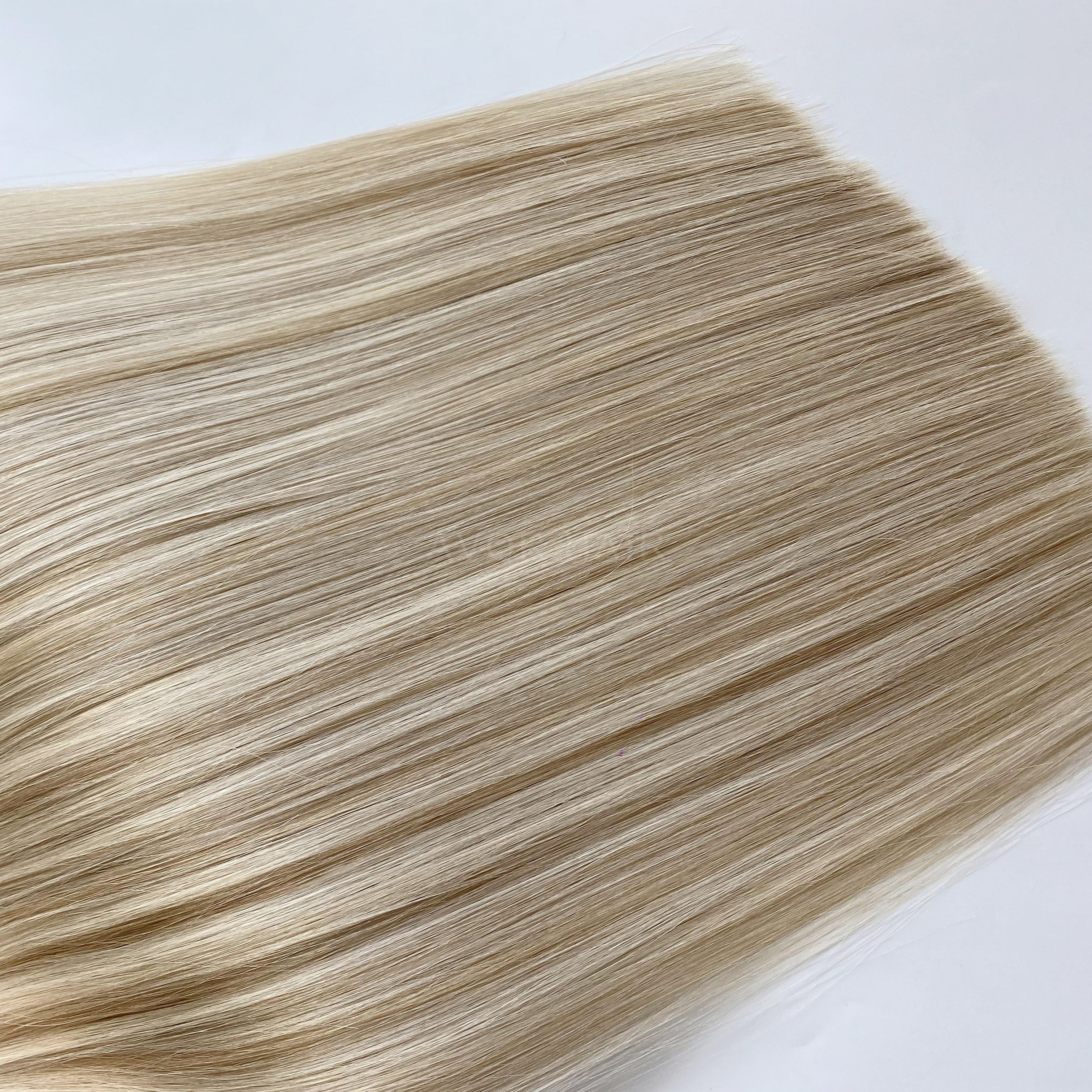 Tape-In Hair #Cream Blonde Finish Color Hair