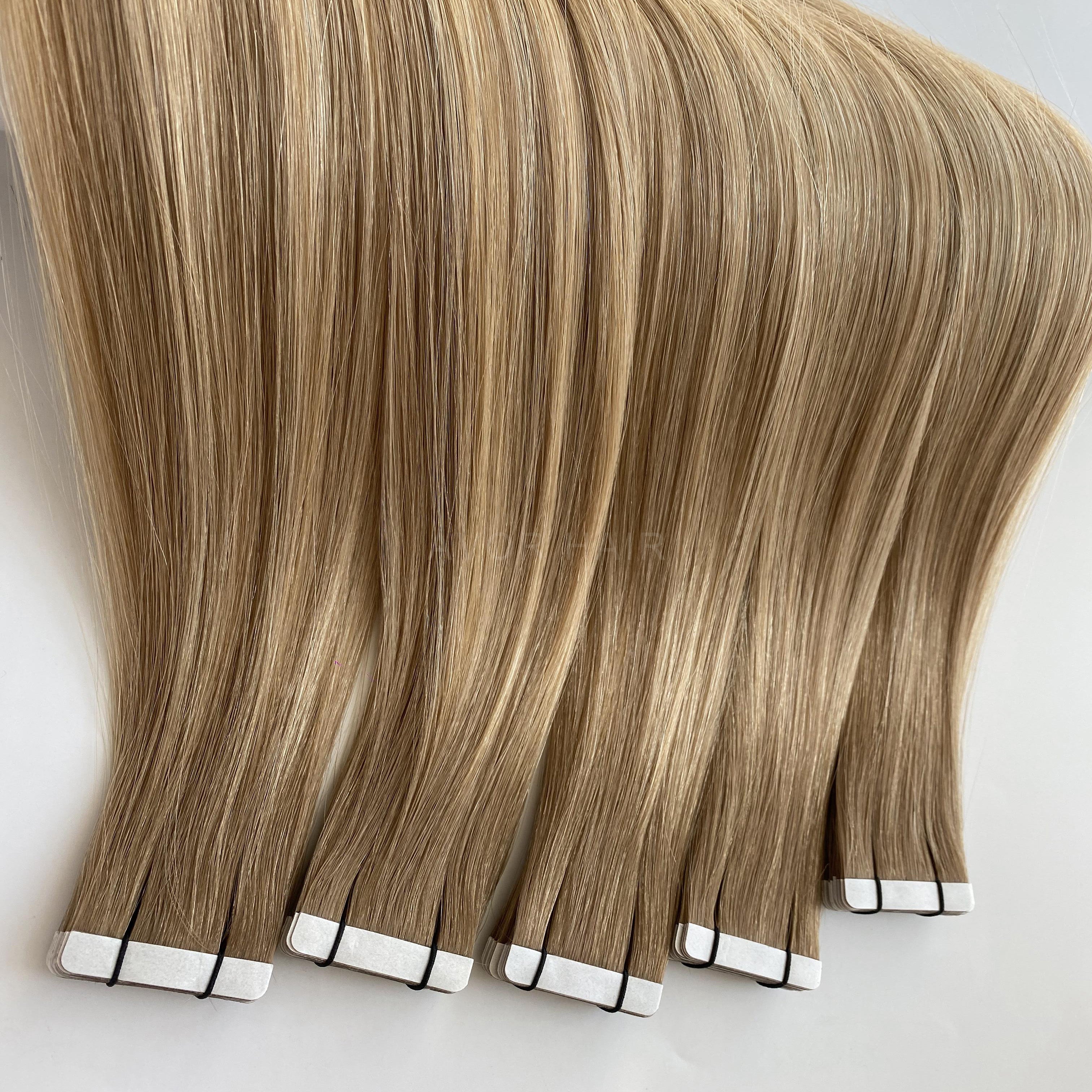 Tape-In Hair #Neutral Sandy Tone Color Hair