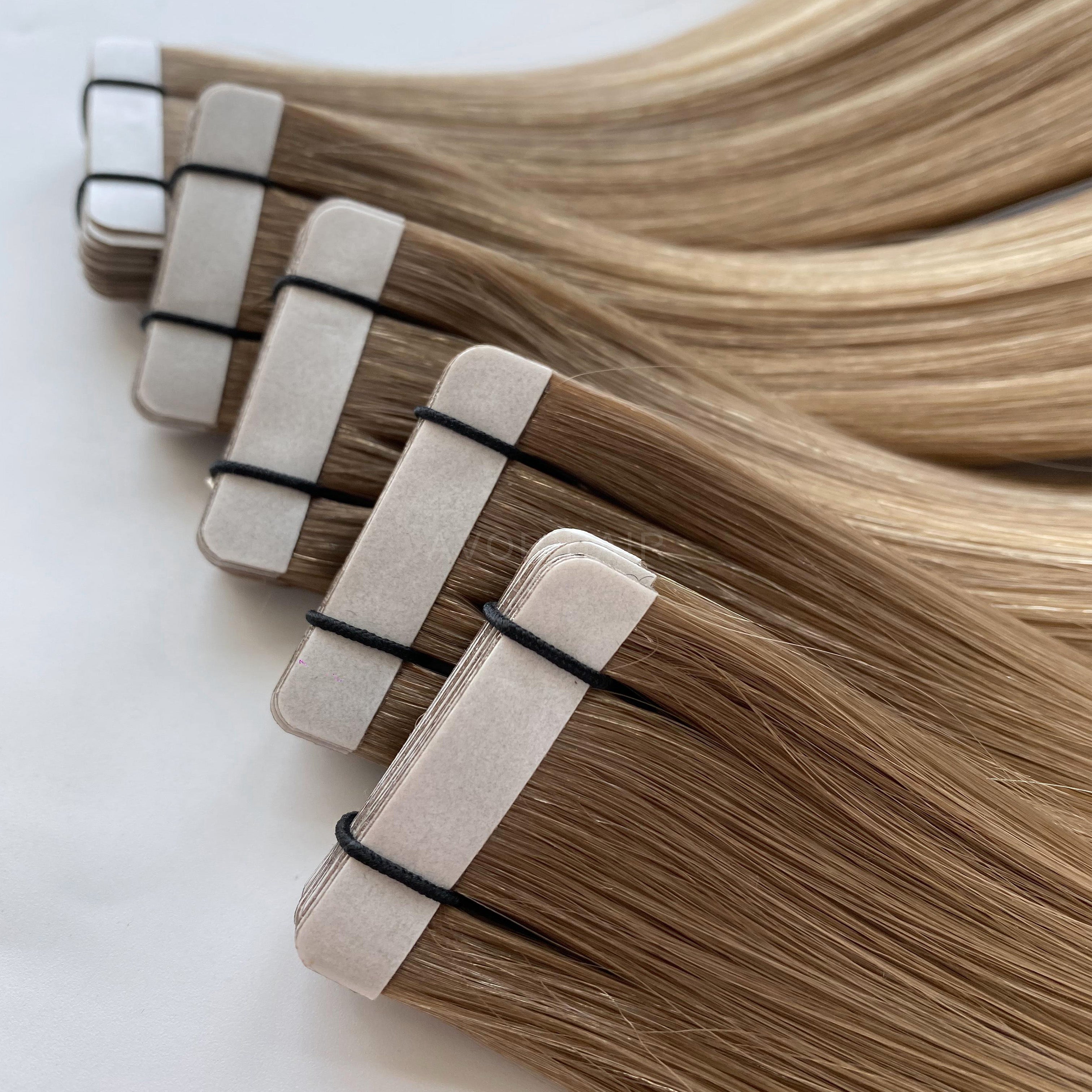 Tape-In Hair #Neutral Sandy Tone Color Hair
