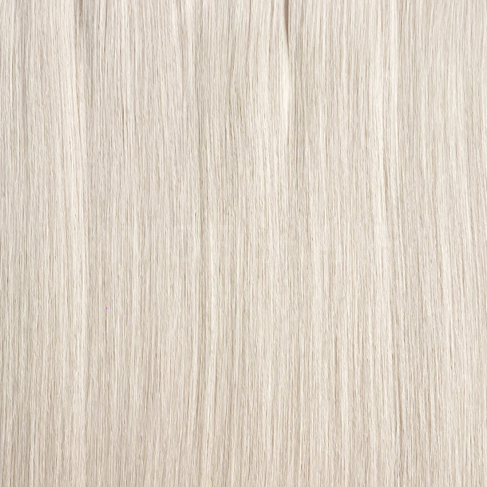 Tape-In Hair #Clean Platinum Blonde Color Hair