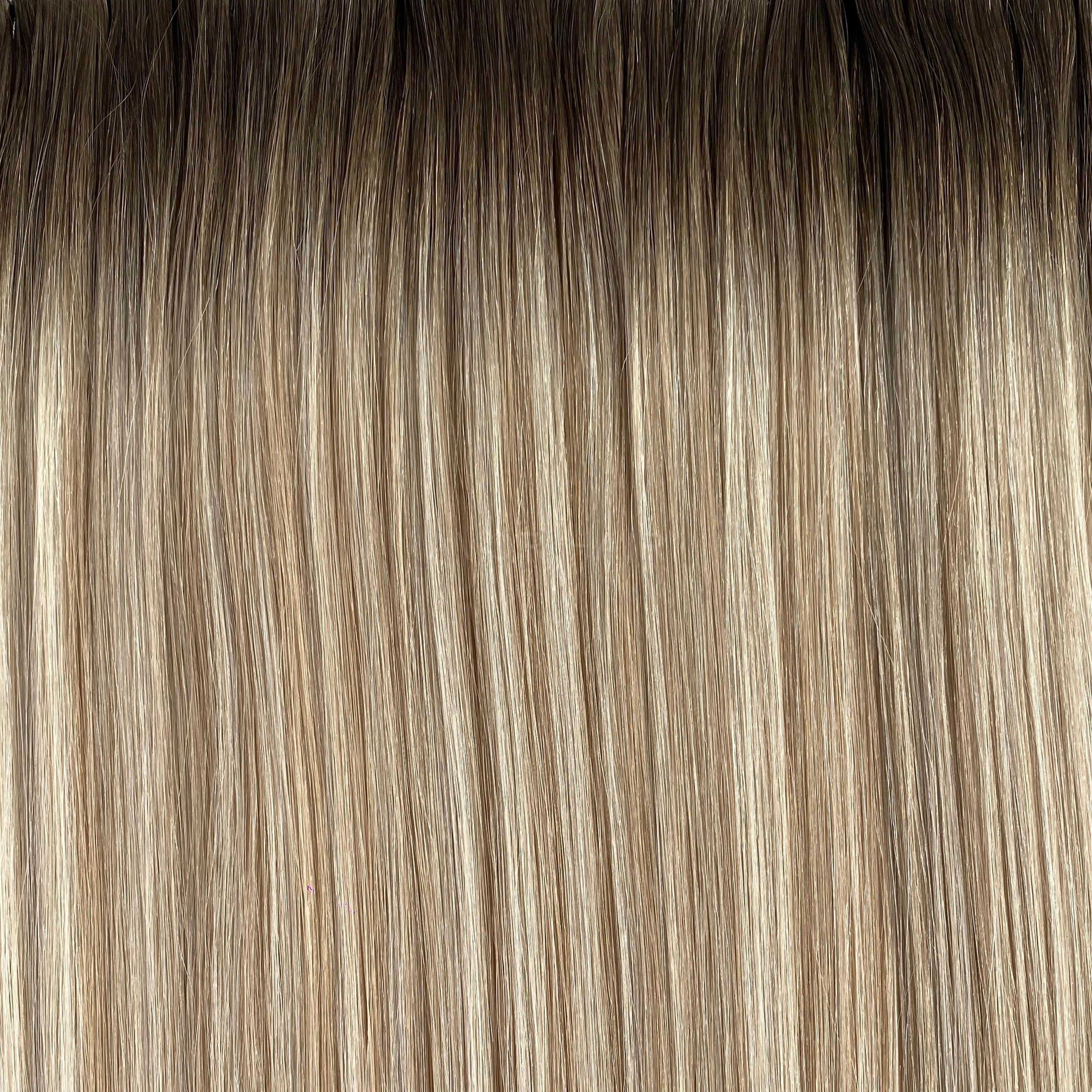 Tape-In Hair #Smoky Pearl Blonde Color Hair