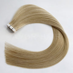 Tape-In Hair #Warm Honey Tone Color Hair