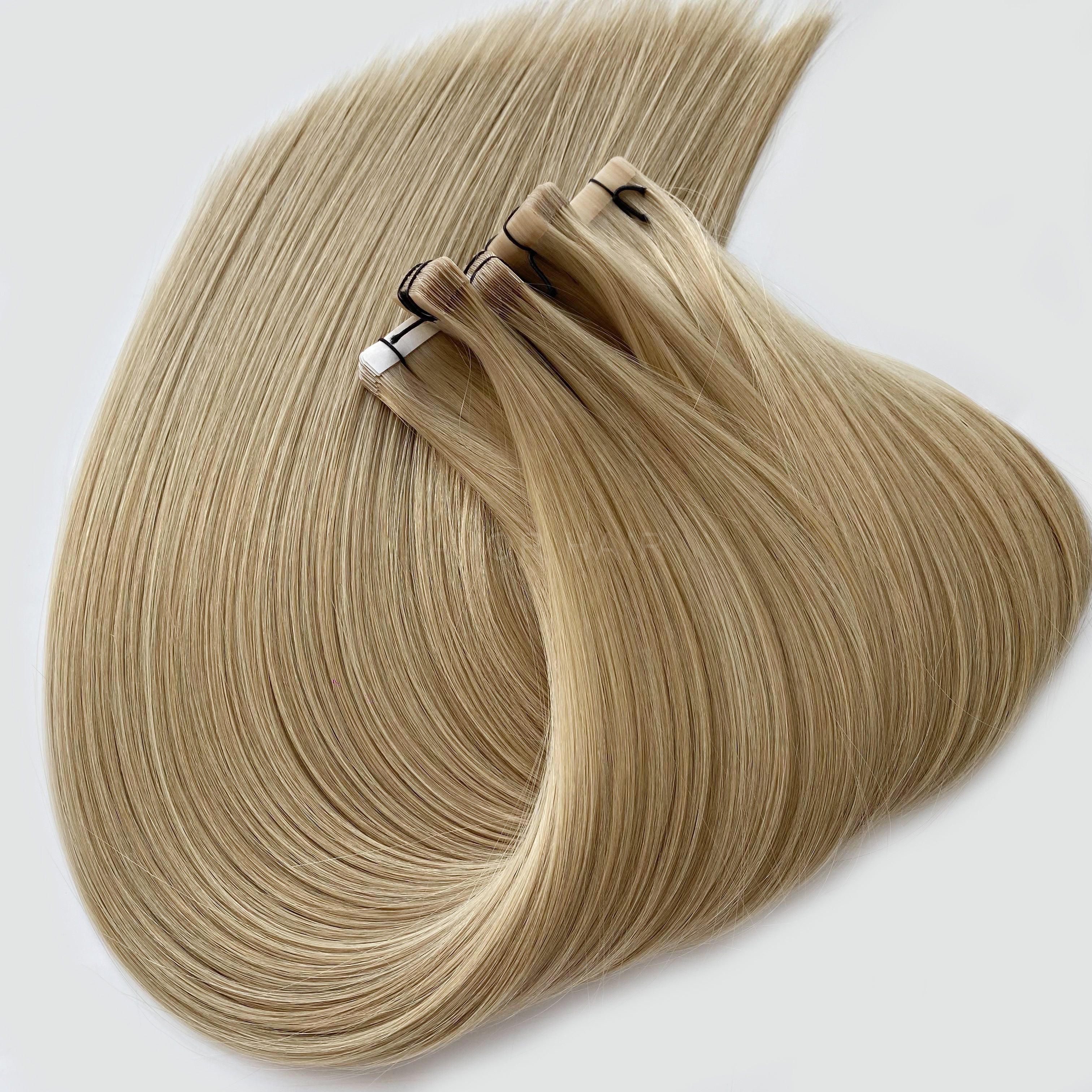 Tape-In Hair #Warm Honey Tone Color Hair