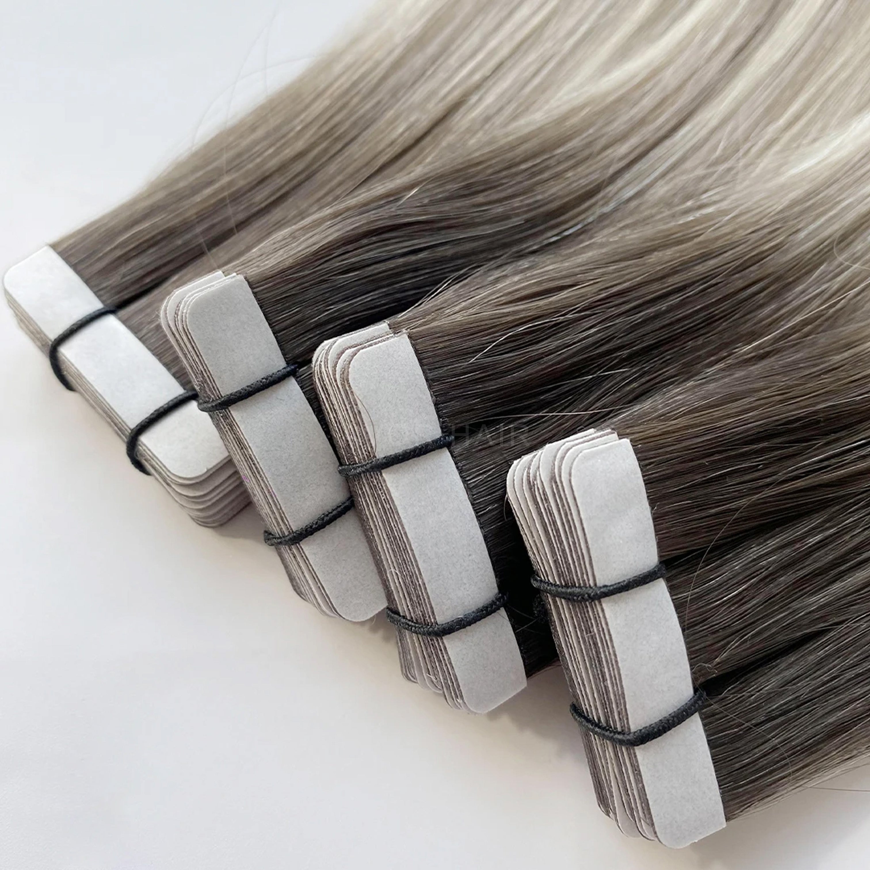 Tape-In Hair #Cool Ash Fusion Color Hair