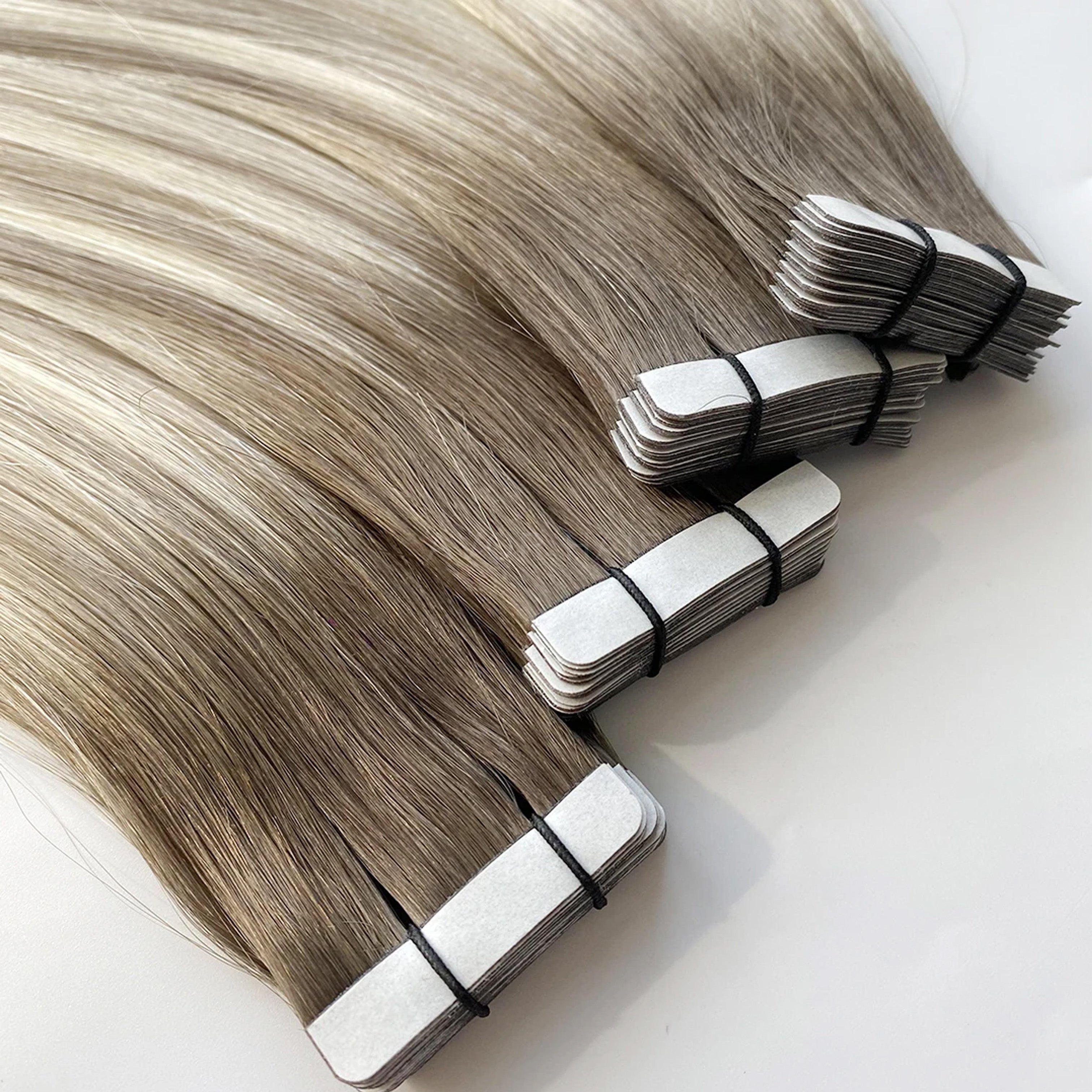Tape-In Hair #Cool Ash Fusion Color Hair