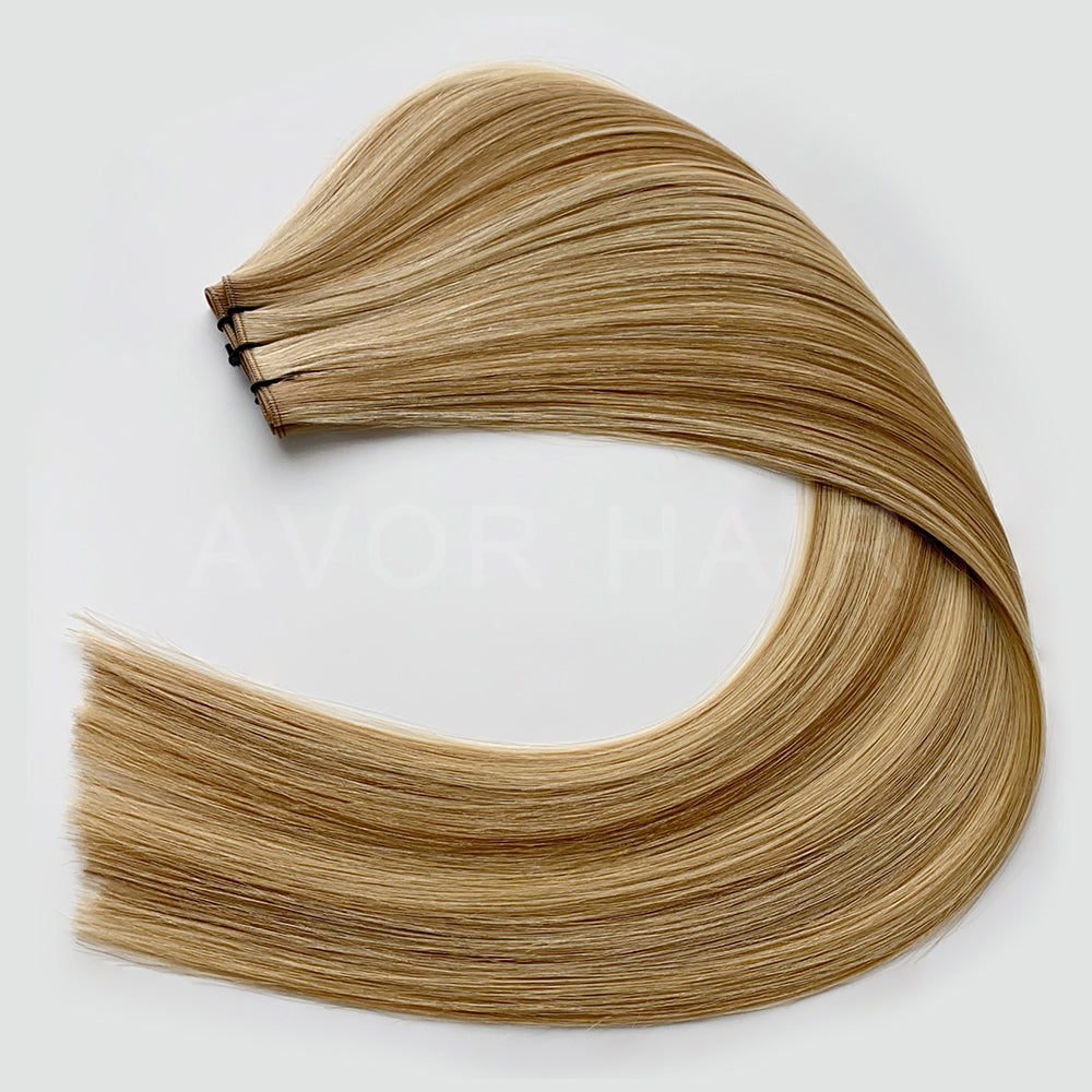 Genius Weft #Soft Pearl Blonde Color Hair