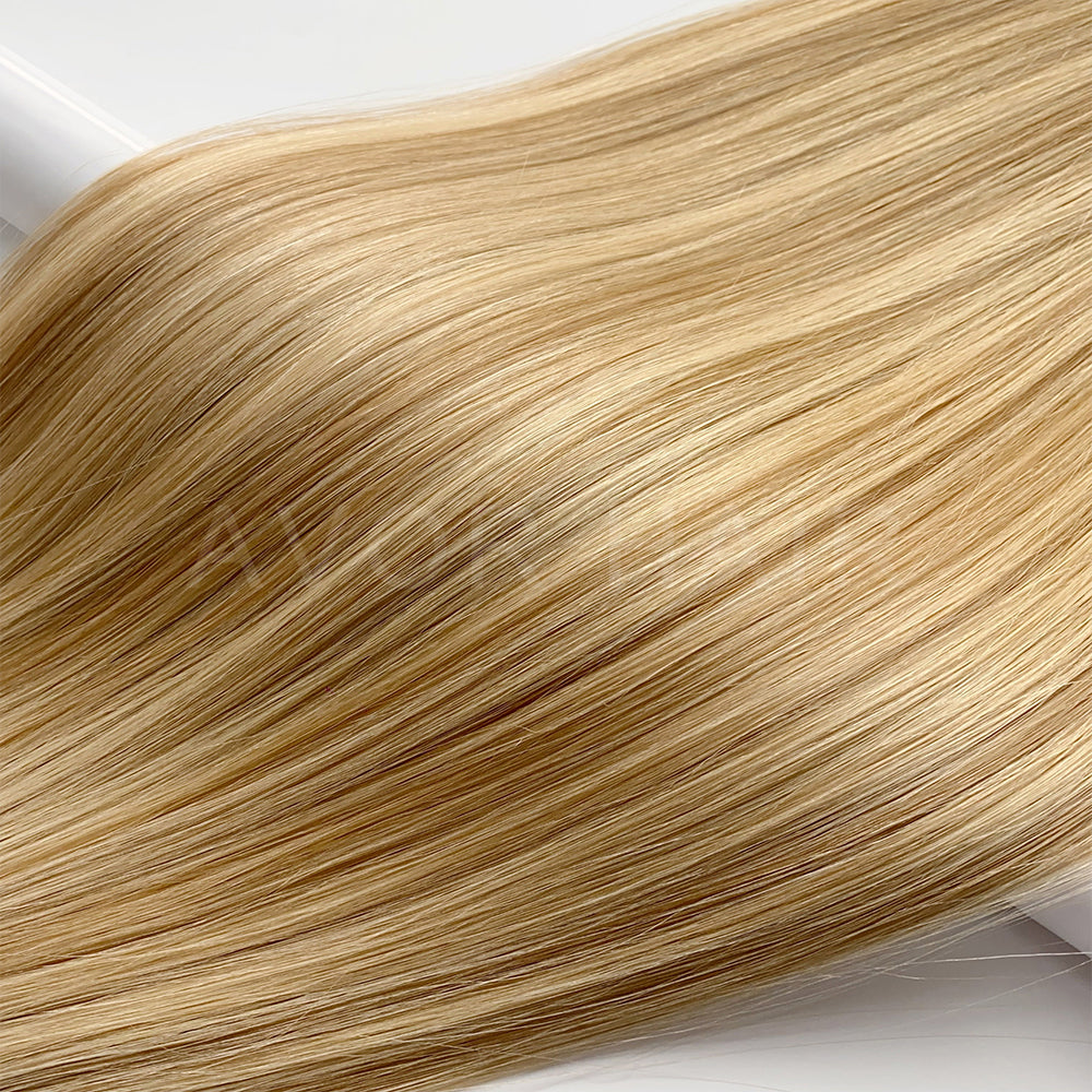 Genius Weft #Soft Pearl Blonde Color Hair