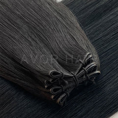 Genius Weft #Pure Jet Black Color Hair