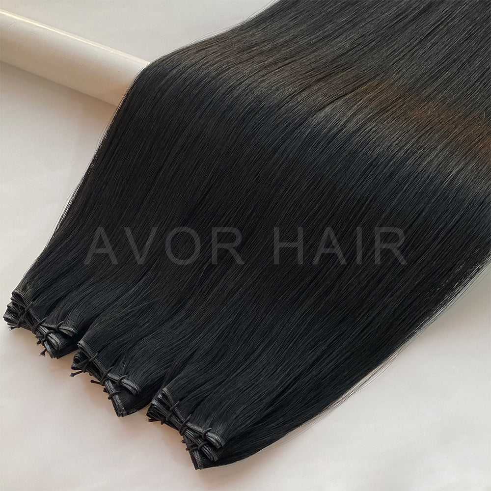 Genius Weft #Pure Jet Black Color Hair