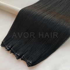 Genius Weft #Pure Jet Black Color Hair