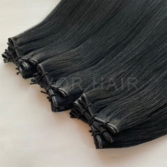 Genius Weft #Pure Jet Black Color Hair