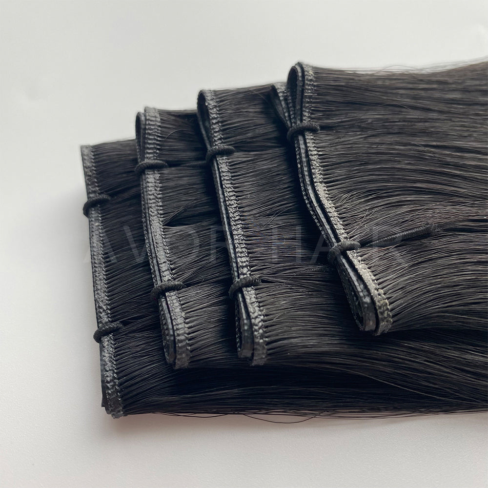 Genius Weft #Pure Deep Black Color Hair