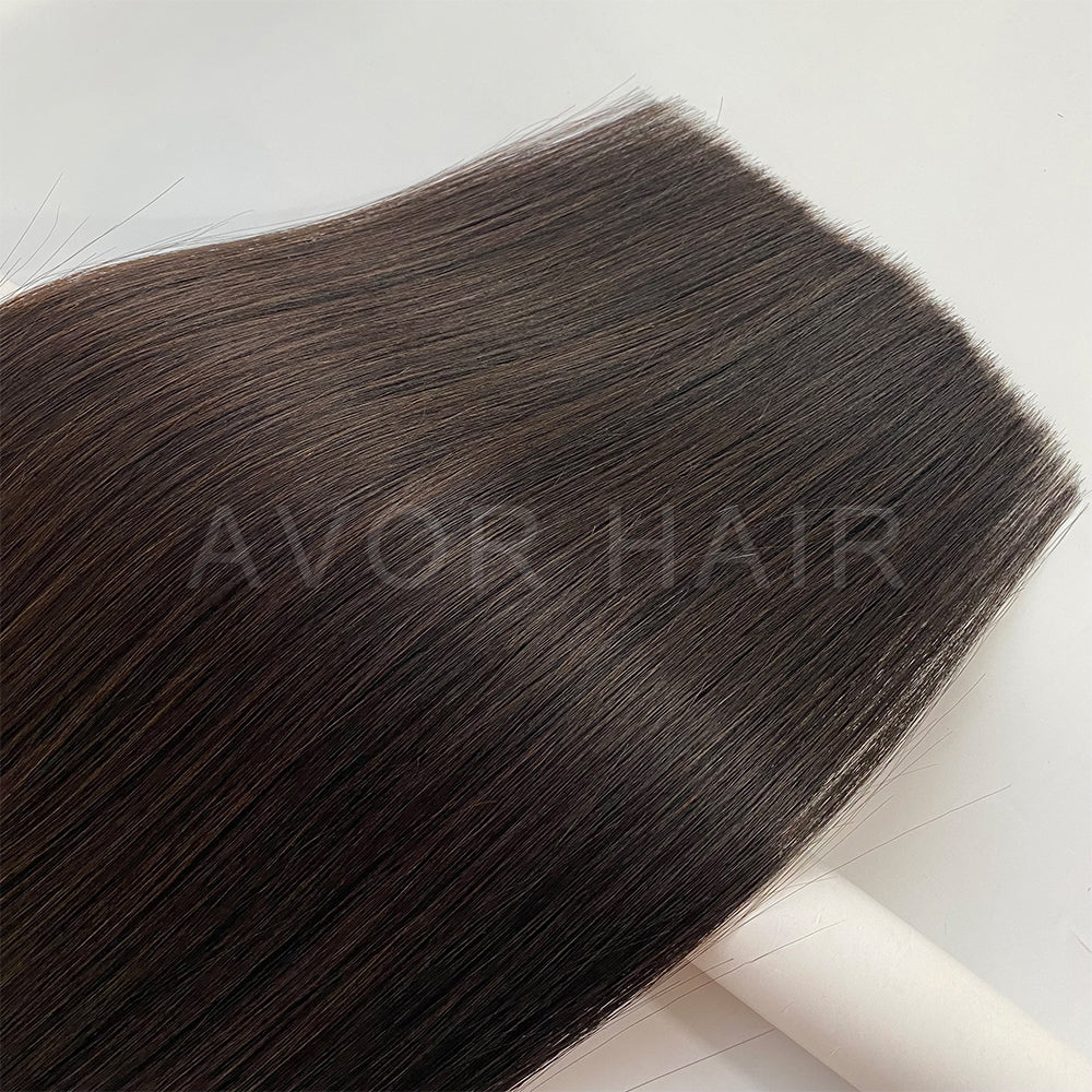 Genius Weft #Natural Soft Black Color Hair