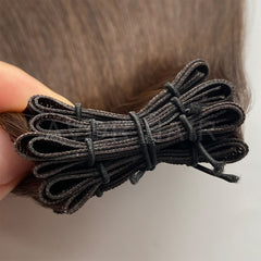 Genius Weft #Deep Black Brown Color Hair