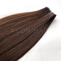 Genius Weft #Deep Black Brown Color Hair