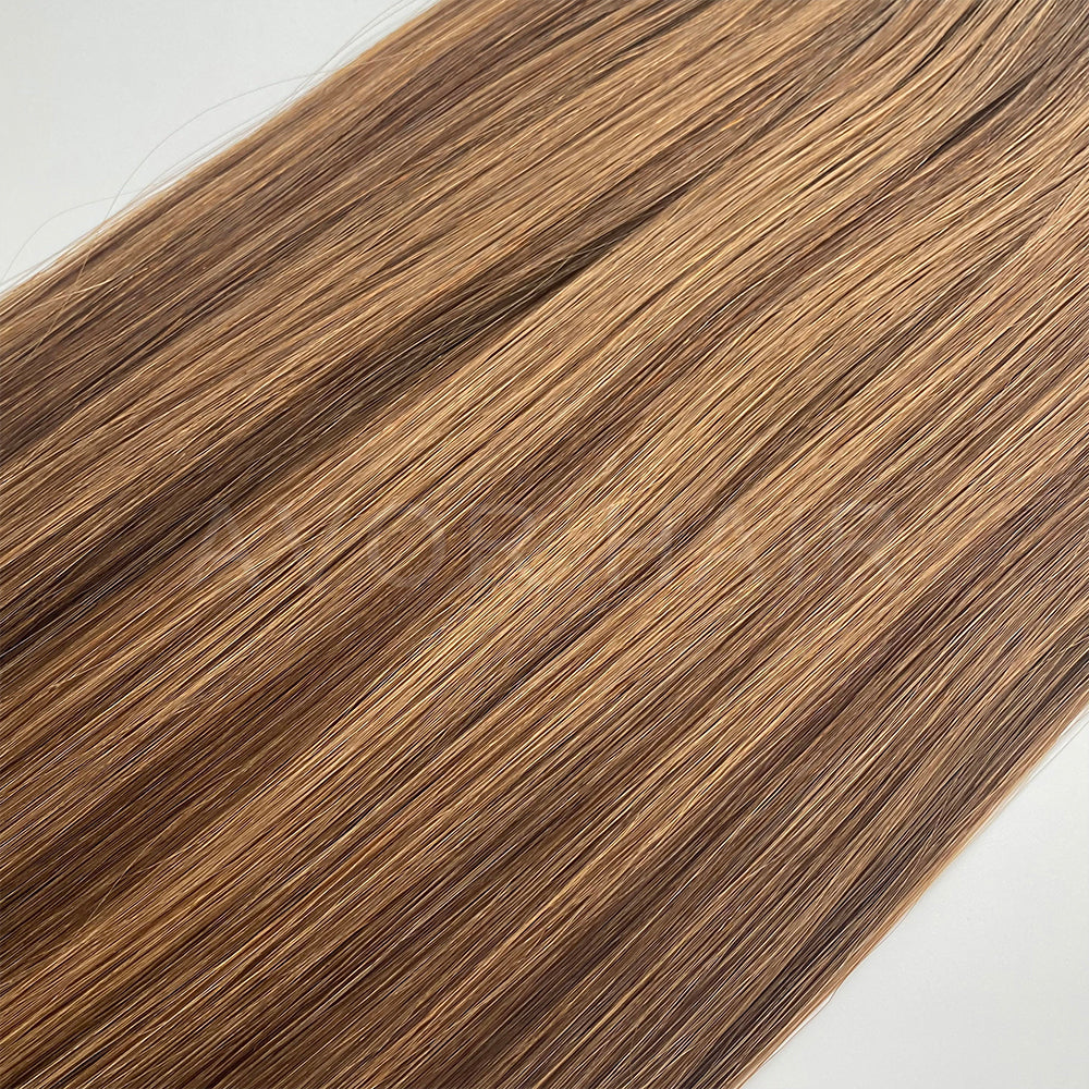 Genius Weft #Natural Medium Brown Color Hair