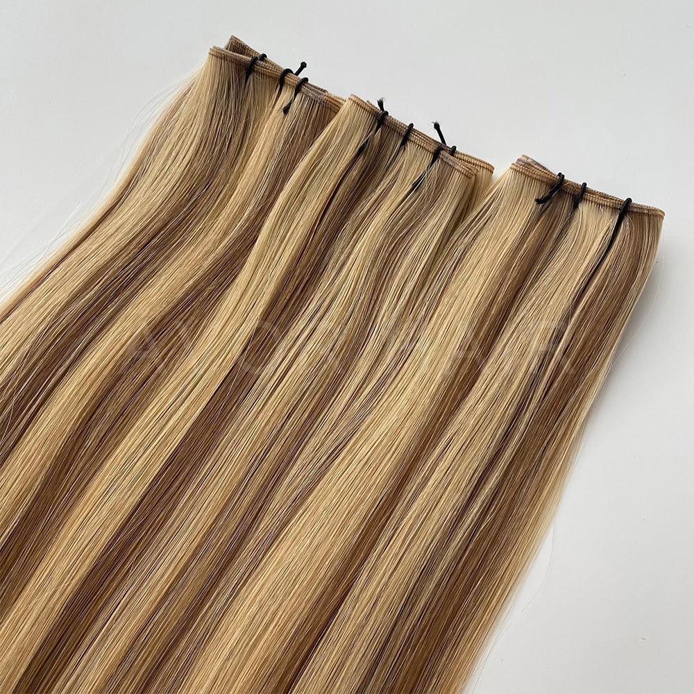 Genius Weft #Soft Light Mocha Color Hair