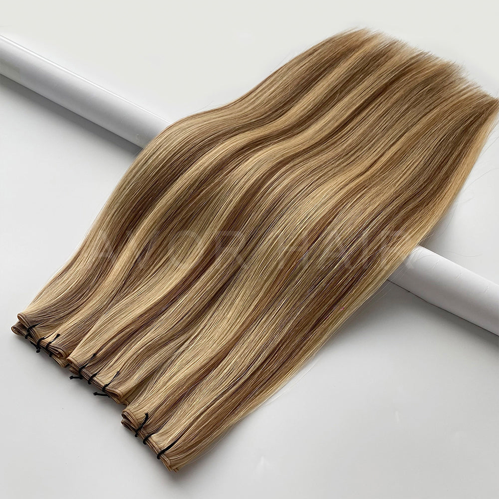 Genius Weft #Soft Light Mocha Color Hair