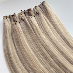 Genius Weft #Pale Ash Blonde Color Hair