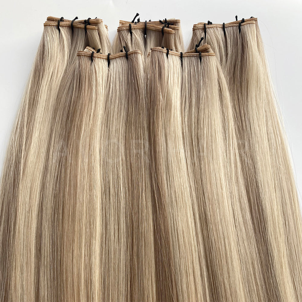 Genius Weft #Pale Ash Blonde Color Hair