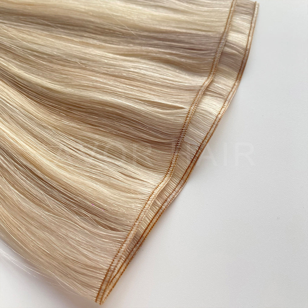 Genius Weft #Pale Ash Blonde Color Hair