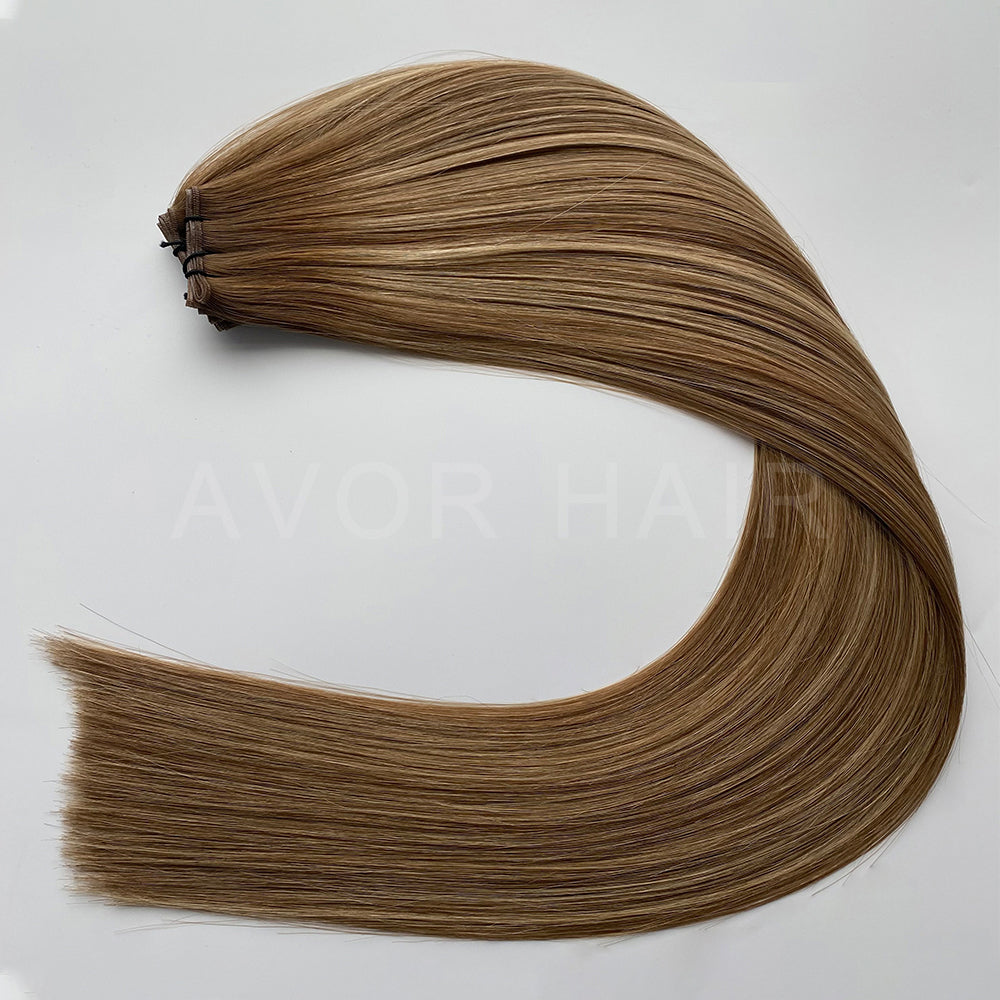 Genius Weft #Champagne Light Blonde Color Hair
