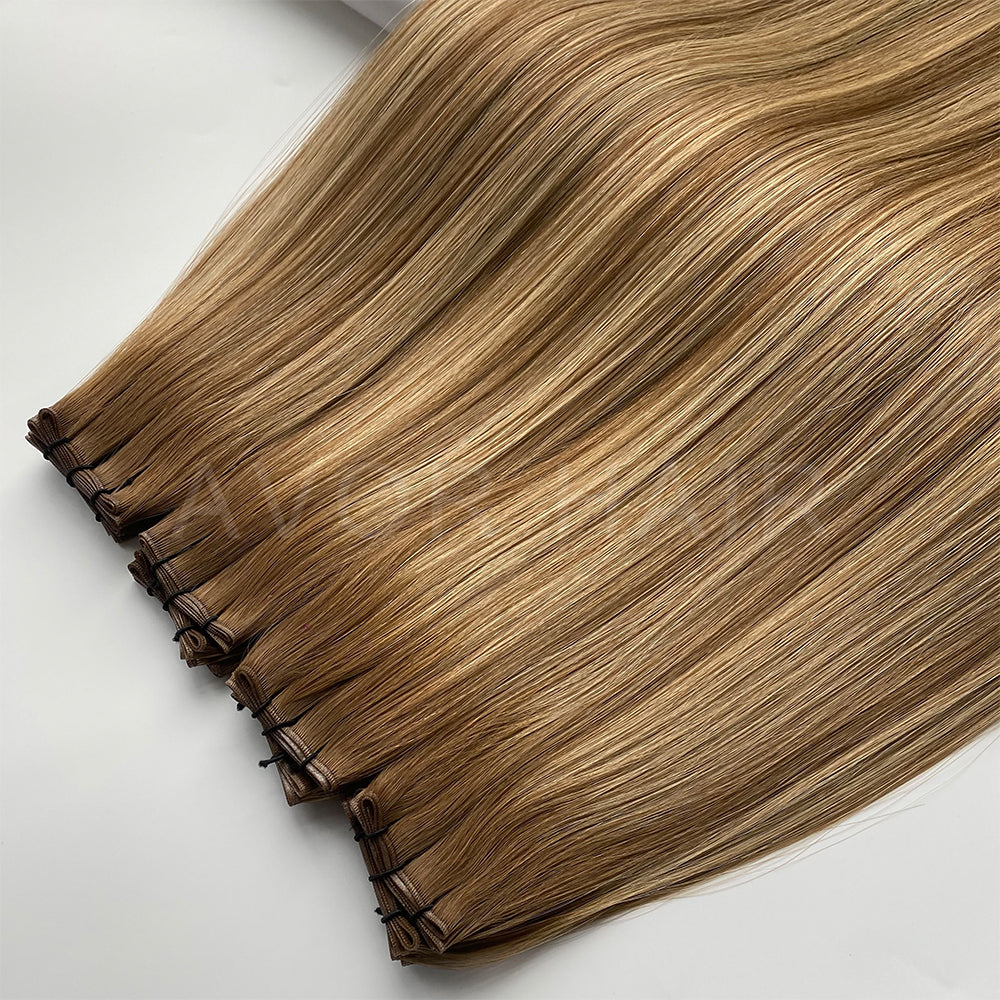 Genius Weft #Champagne Light Blonde Color Hair