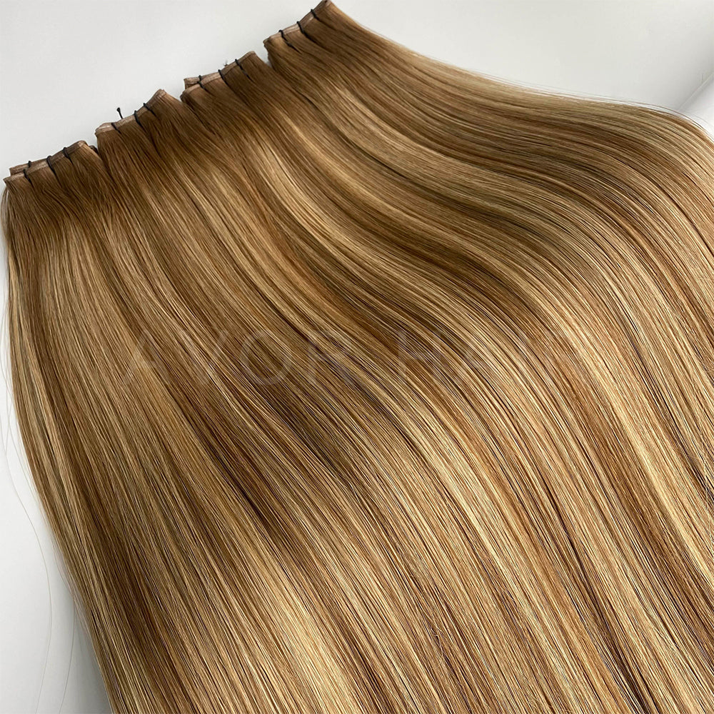 Genius Weft #Champagne Light Blonde Color Hair