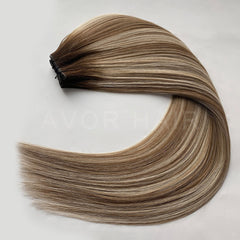 Genius Weft #Balanced Beige Blonde Color Hair