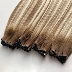 Genius Weft #Balanced Beige Blonde Color Hair