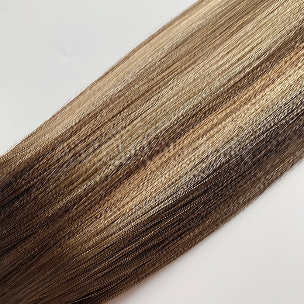Genius Weft #Smoky Pearl Blonde Color Hair