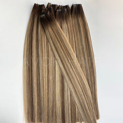 Genius Weft #Smoky Pearl Blonde Color Hair