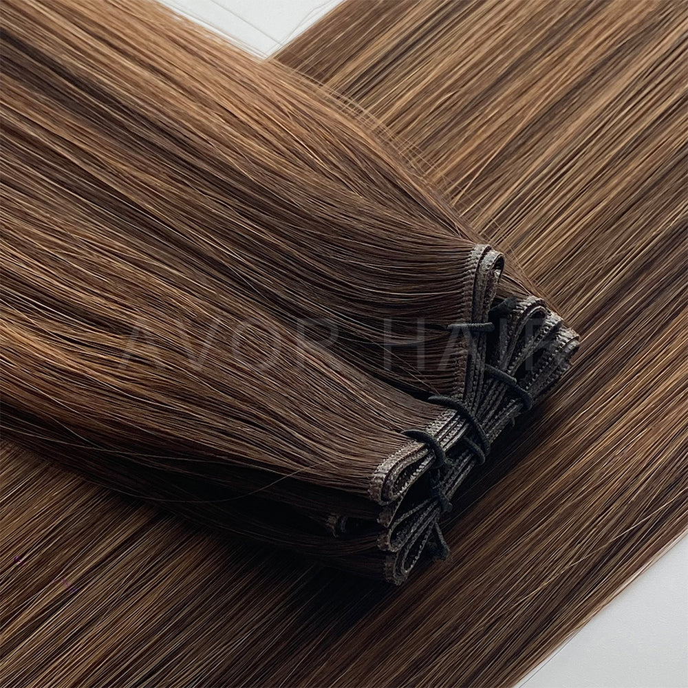 Genius Weft #Brown to Blonde Fade Color Hair