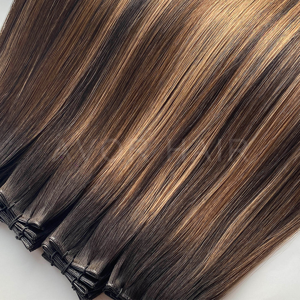 Genius Weft #Dark Base Blonde Blend Color Hair