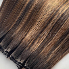 Genius Weft #Dark Base Blonde Blend Color Hair