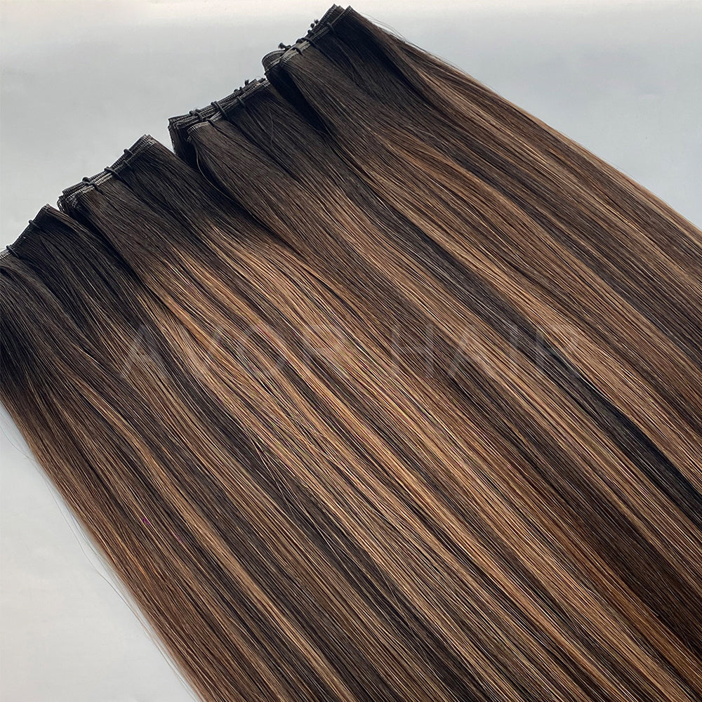 Genius Weft #Dark Base Blonde Blend Color Hair