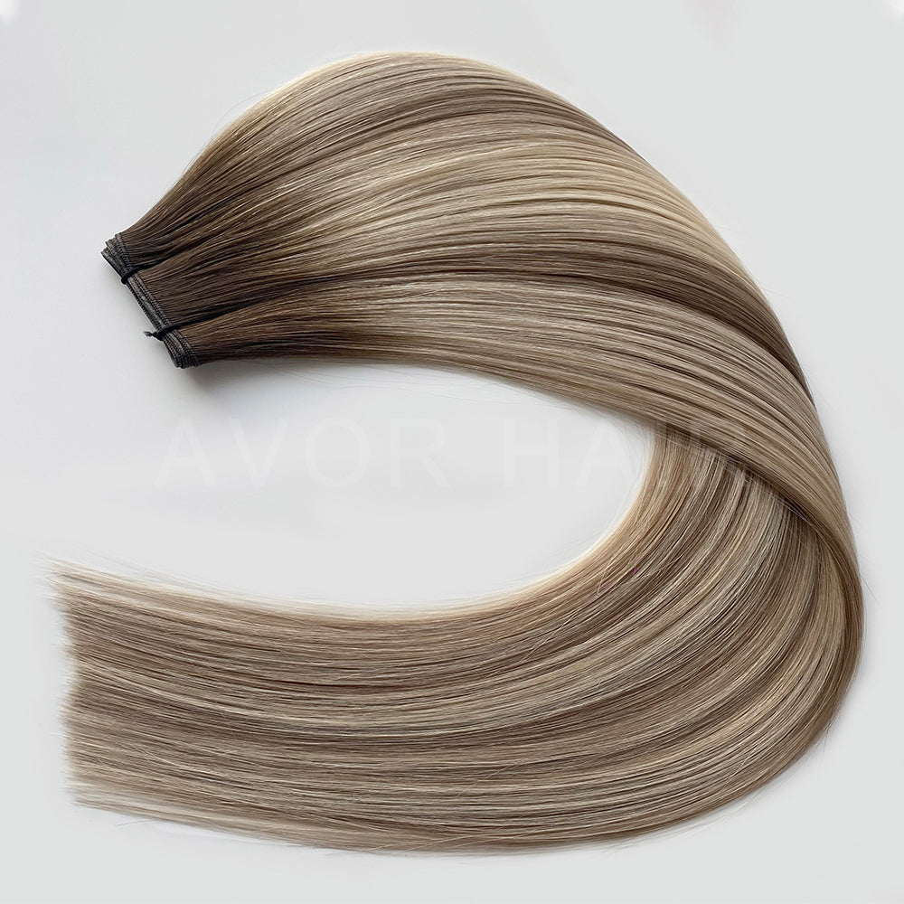 Genius Weft #Cool Ash Fusion Color Hair