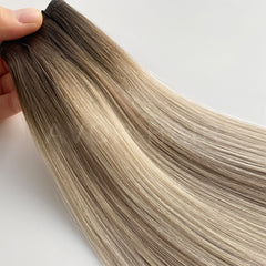 Genius Weft #Cool Ash Fusion Color Hair