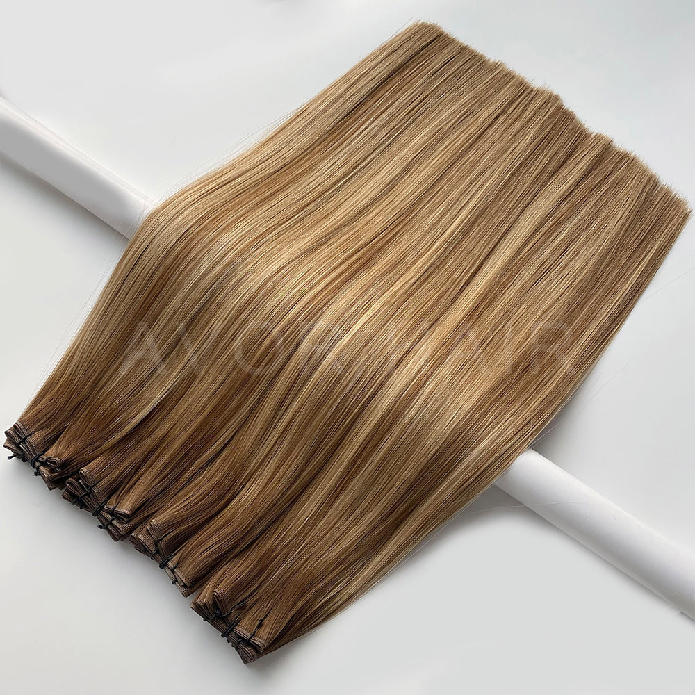 Genius Weft #Sweet Blonde Transition Color Hair