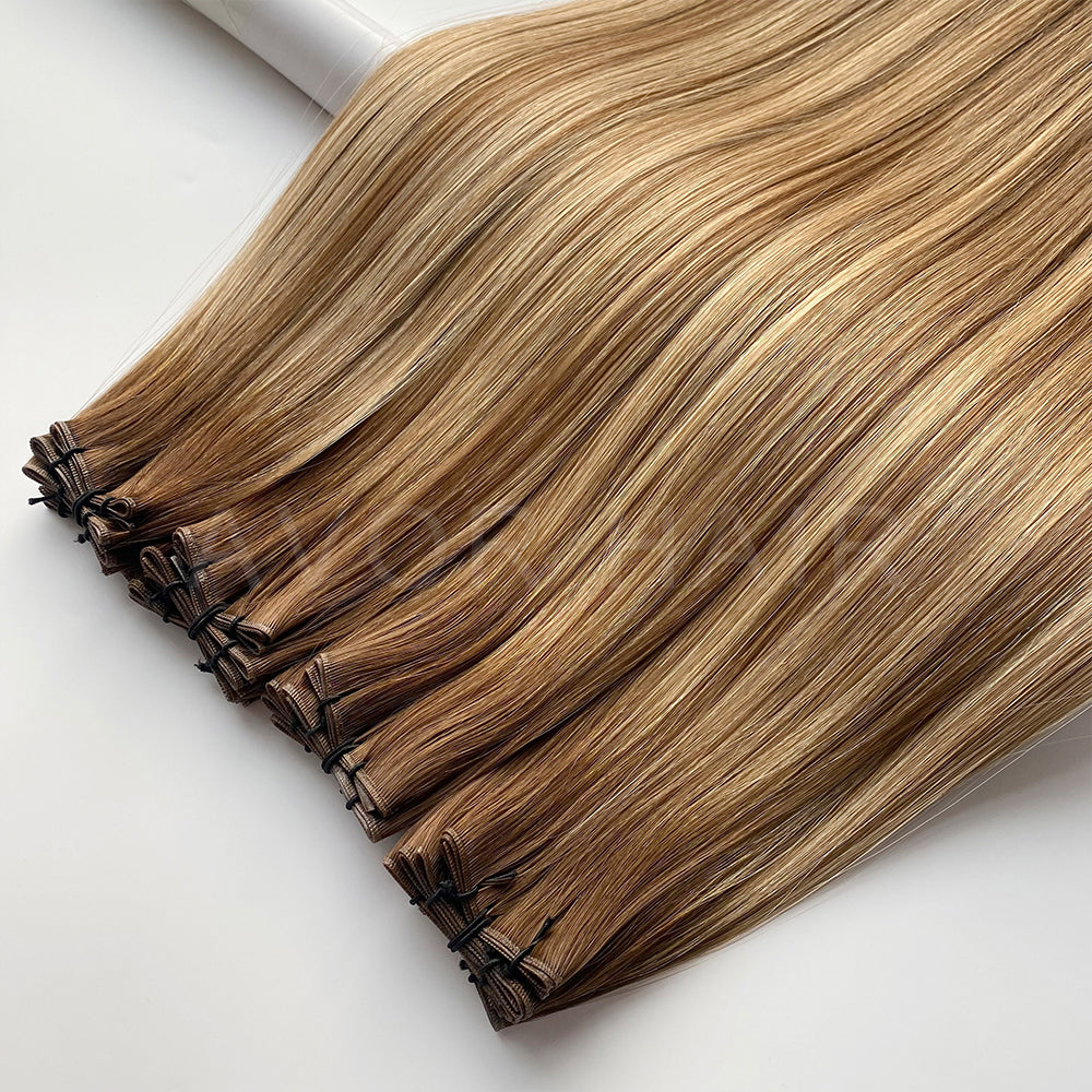 Genius Weft #Sweet Blonde Transition Color Hair