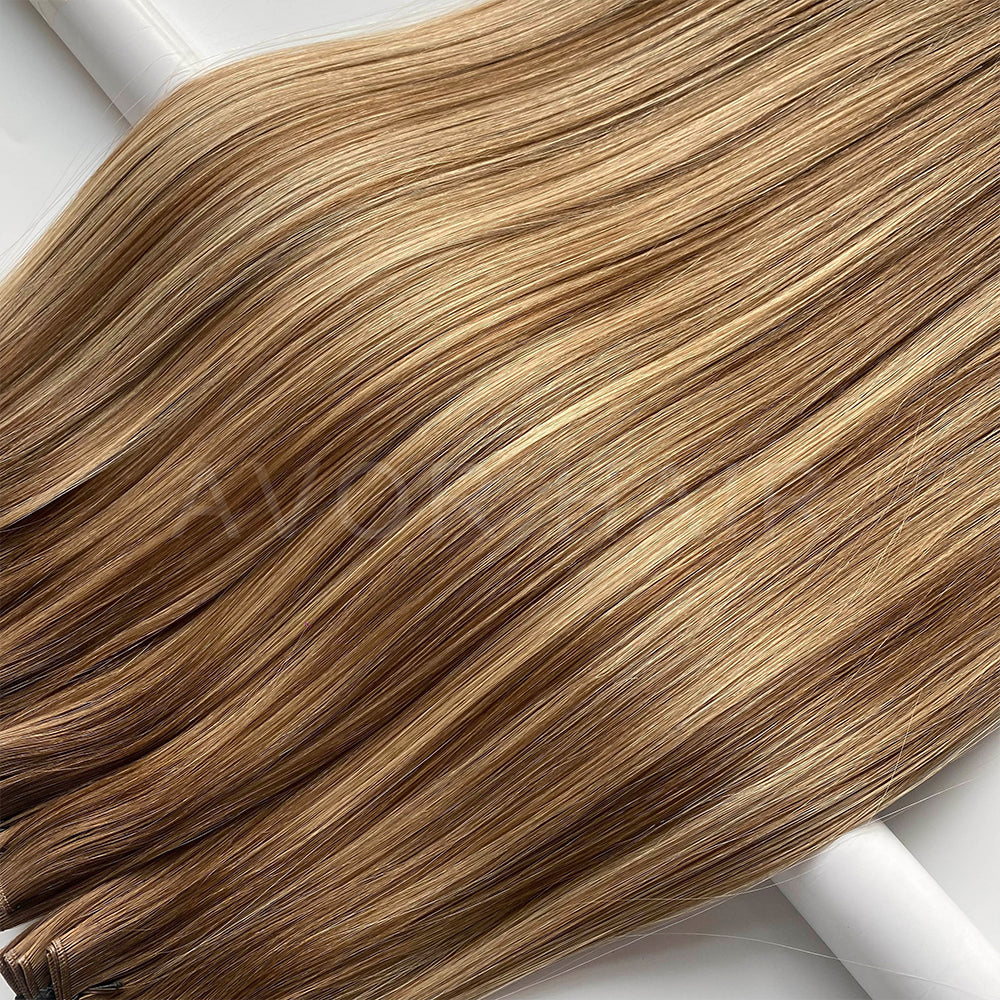 Genius Weft #Sweet Blonde Transition Color Hair